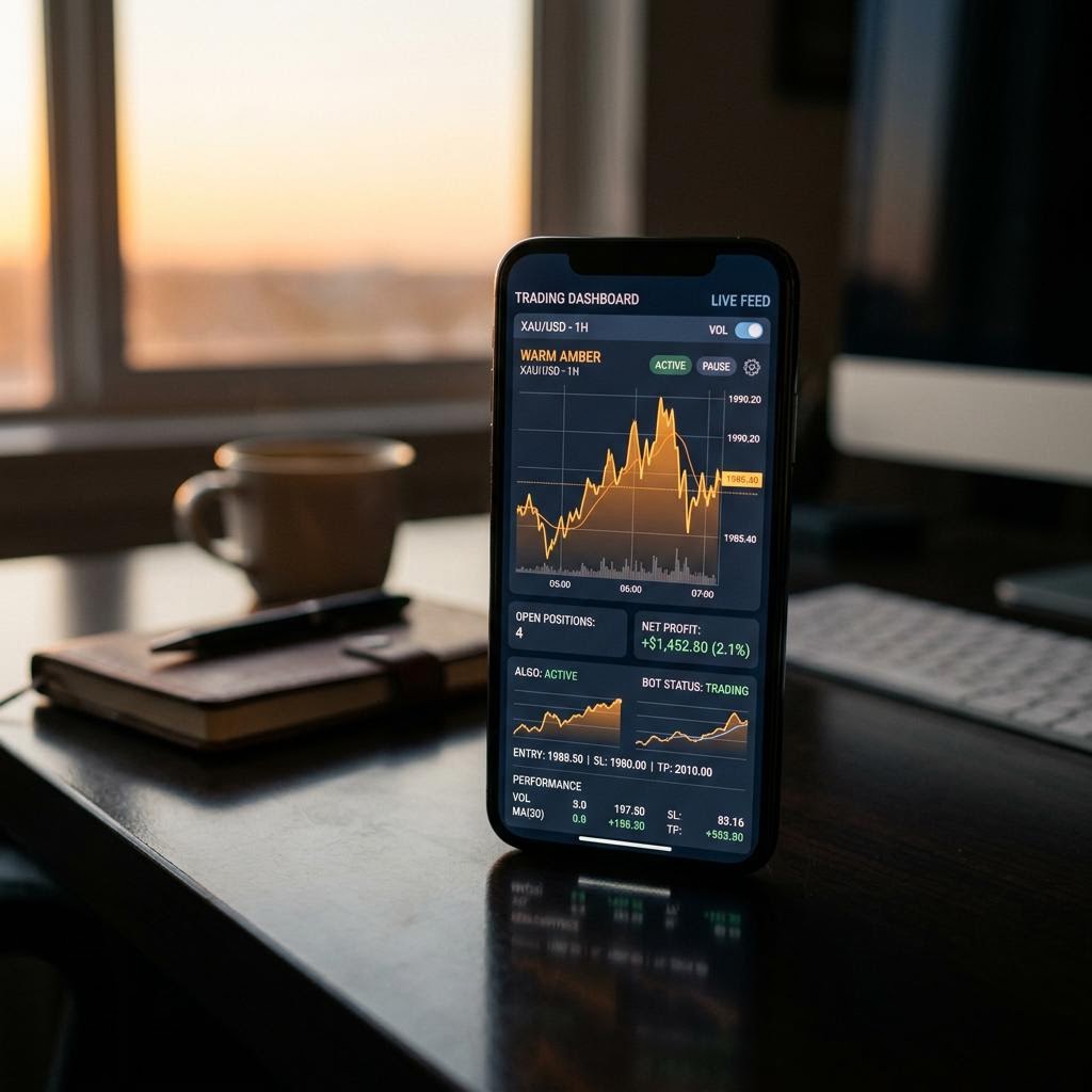 Skvanelidro AI crypto trading platform interface